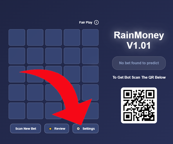 Opening bot in browser